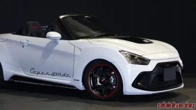 GramLights 57C6 Time Attack Wheel 15x5 4x100 43mm Black & Machining E-pro Coat - WGC6BH43ABLJ