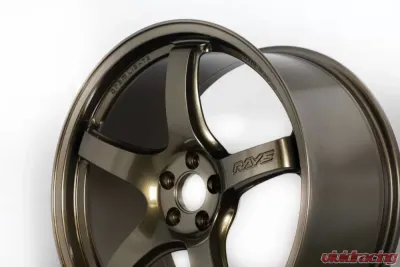 GramLights 57CR Wheel 17x9 5x100 38mm Almite Gold - WGCRQ38DAGP