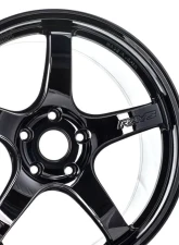 GramLights 57CR Wheel 17x9 5x114.3 12mm Glossy Black                                     - WGCRQ12EGX - Image 2
