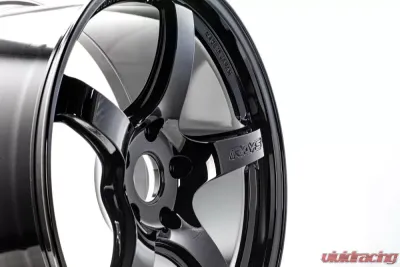 GramLights 57CR Wheel 17x9 5x114.3 12mm Glossy Black - WGCRQ12EGX