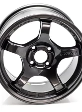 GramLights 57CR Wheel 15x8 5x114.3 35mm Super Dark Gunmetal Finish                                     - WGCRE35EH8 - Image 3