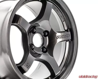 GramLights 57CR Wheel 15x8 5x114.3 35mm Super Dark Gunmetal Finish - WGCRE35EH8