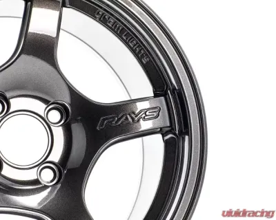 GramLights 57CR Wheel 15x8 5x114.3 35mm Super Dark Gunmetal Finish - WGCRE35EH8