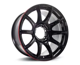 GramLights 57Trans-X Rev Limit Edition Wheel 18x8 6x139.7 20mm Black & Machining / E-pro Coat