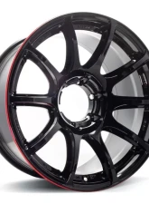 GramLights 57Trans-X Rev Limit Edition Wheel 18x9 5x127 0mm Black & Machining E-pro Coat                                     - WGTXW00V9R - Image 13