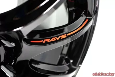 GramLights 57Trans-X Rev Limit Edition Wheel 18x9 5x127 0mm Black & Machining E-pro Coat - WGTXW00V9R
