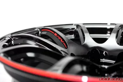 GramLights 57Trans-X Rev Limit Edition Wheel 18x9 5x127 0mm Black & Machining E-pro Coat - WGTXW00V9R