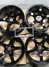 GramLights 57CR Wheel Set of 4 Subaru WRX STI 18x9.5 5x114.3 38mm Glossy Black                                     - VR-151509642 - Image 18