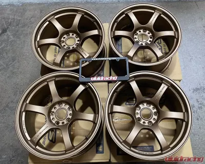 GramLights 57DR Wheel Set of 4 Subaru WRX STI 18x9.5 5x114.3 38mm Bronze II - VR-153269192