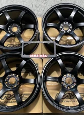 GramLights 57DR Wheel Set of 4 Subaru WRX STI 18x9.5 5x114.3 38mm Semigloss Black                                     - VR-151104392 - Image 20