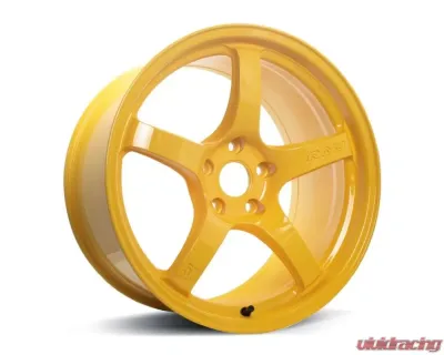 GramLights 57CR 2324 Limited Wheel 19x10.5 5x114.3 22mm Mach Yellow for Cars - WGCR622EWXZ
