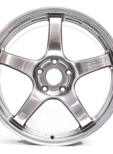 GramLights 57CR Wheel 18x9.5 5x114.3 38mm Grace Silver                                     - WGCRX38EQNK - Image 2