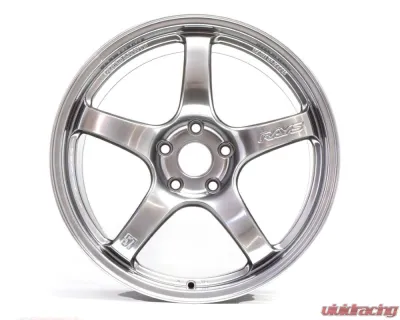 GramLights 57CR Wheel 18x9.5 5x114.3 38mm Grace Silver - WGCRX38EQNK