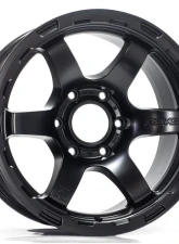 GramLights 57DR-X HD Wheel 18x9 6x139.7 0mm Semigloss Black                                     - WGIHW00KSB - Image 3