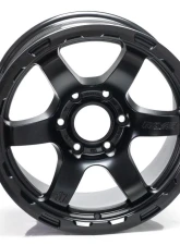 GramLights 57DR-X HD Wheel 18x9 6x139.7 0mm Semigloss Black                                     - WGIHW00KSB - Image 4