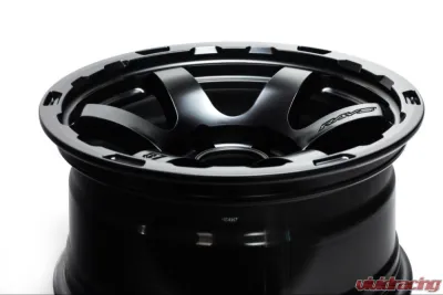 GramLights 57DR-X HD Wheel 18x9 6x139.7 0mm Semigloss Black - WGIHW00KSB
