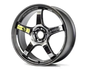 GramLights 57CR Limited Edition Wheel 17x7 4x100 40mm Black Metal Coat