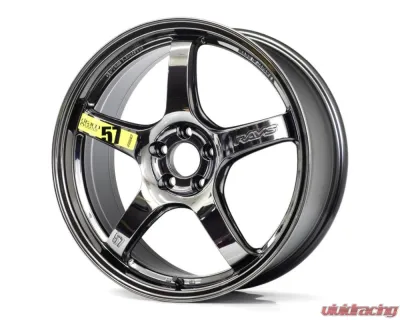 GramLights 57CR Limited Edition Wheel 18x9.5 5x114.3 12mm Black Metal Coat - WGCRX12ERB