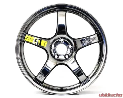 GramLights 57CR Limited Edition Wheel 18x9.5 5x114.3 12mm Black Metal Coat - WGCRX12ERB