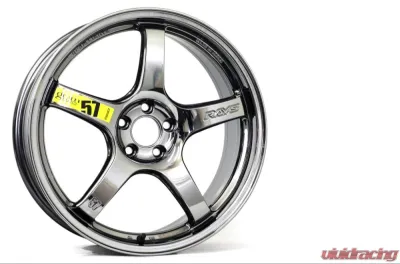 GramLights 57CR Limited Edition Wheel 18x9.5 5x114.3 12mm Black Metal Coat - WGCRX12ERB
