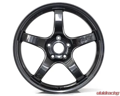 GramLights 57CR Wheel 17x9 5x100 38mm Glass Black - WGCRQ38DGBP