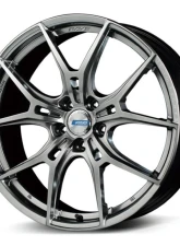 GramLights 57FXZ Limited Wheel 19x8.5 5x112 45mm Grace Silver/Machining                                     - WGFZ245MQNJ - Image 12