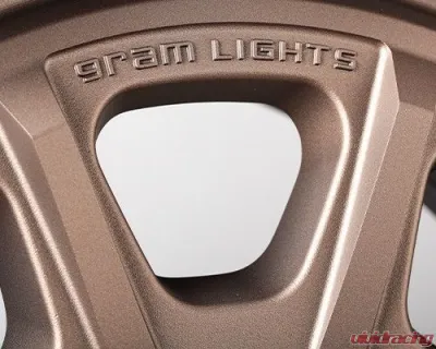 GramLights 57GR-X HD Wheel 17x8.5 6x139.7 -15mm Dark Bronze - WGGRP-15KZ2