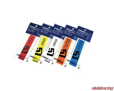GramLights 2pc 57DR/57CR Spoke Sticker - Orange - WC57SSTKO