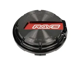 GramLights GL Center Cap - Black Chrome/Red No.65