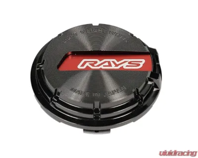 GramLights GL Center Cap - Black Chrome/Red No.65 - WCGLBKCHRD65