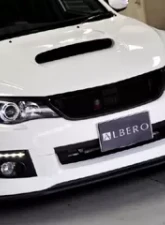 Liberal Front Lip Spoiler Painted Subaru Impreza GRB 2007-2014                                     - LBR-FH-FRP-GRB - Image 10