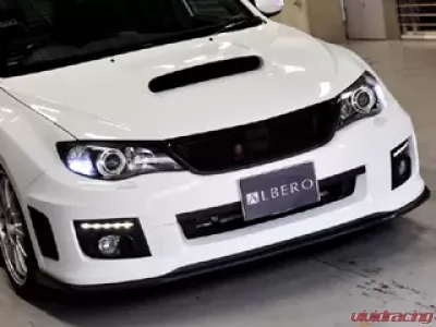 Liberal Front Lip Spoiler Painted Subaru Impreza GRB 2007-2014 - LBR-FH-FRP-GRB