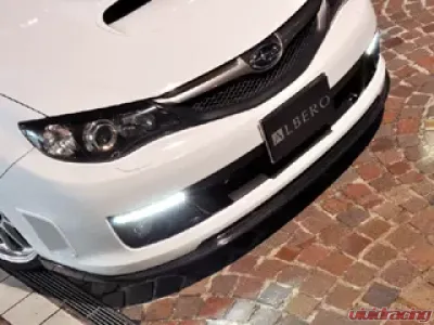Liberal Front Lip Spoiler Painted Subaru Impreza GRB 2007-2014 - LBR-FH-FRP-GRB