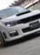 Liberal Front Lip Spoiler Painted Subaru Impreza GRB 2007-2014                                     - LBR-FH-FRP-GRB - Image 3