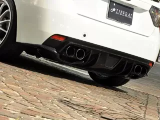 Liberal Rear Diffuser Clear Painted Subaru Impreza GRB 2007-2014 - LBR-RD-CF-GRB