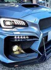 Liberal Addiction CF | FRP Finish 6P Aero Set with Fog Mount Subaru Impreza | WRX | STI 2015-2021                                     - LBR-6PAD-CF-VAB - Image 4