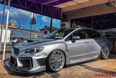Liberal Addiction CF | FRP Finish 6P Aero Set with Fog Mount Subaru Impreza | WRX | STI 2015-2021 - LBR-6PAD-CF-VAB