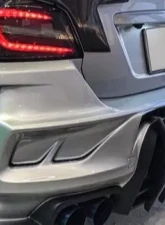 Liberal Addiction Carbon Finish Rear Vertical Fin Diffuser Subaru Impreza | WRX | STI 2015-2021                                     - LBR-RDAD-CF-VAB - Image 2