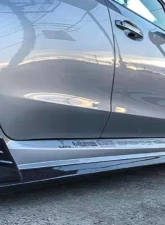 Liberal Addiction Carbon Finish Side Skirt Extension Subaru Impreza | WRX | STI 2015-2021                                     - LBR-SSAD-CF-VAB - Image 3