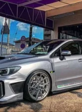 Liberal Addiction Carbon Finish Side Skirt Extension Subaru Impreza | WRX | STI 2015-2021                                     - LBR-SSAD-CF-VAB - Image 2