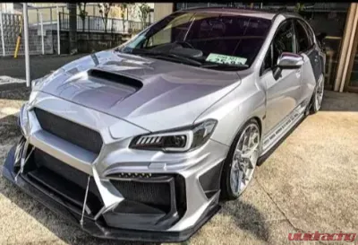 Liberal Addiction Carbon Finish Side Skirt Extension Subaru Impreza | WRX | STI 2015-2021 - LBR-SSAD-CF-VAB