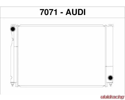 CSF High Performance Radiator Audi S4 1997-2002 - 7071