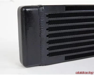 CSF Radiators Universal Dual-Pass Oil Cooler for Porsche 911 RS 1969-1973, M22 x 1.5, Black - 8201