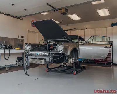 CSF Radiators Universal Dual-Pass Oil Cooler for Porsche 911 RS 1969-1973, M22 x 1.5, Black - 8201