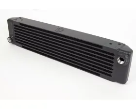 CSF Radiator Universal Single-Pass Oil Cooler - M22 x 1.5 Connections 22Lx4.75Hx2.16W (in)