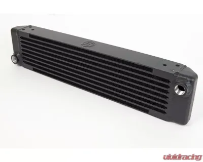 CSF Radiators Universal Single-Pass Oil Cooler for Porsche 911 RSR 1969-1973, M22 x 1.5, Black - 8202