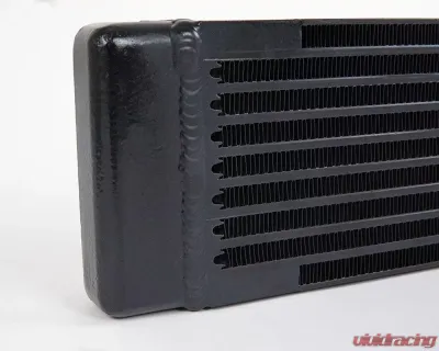 CSF Radiators Universal Single-Pass Oil Cooler for Porsche 911 RSR 1969-1973, M22 x 1.5, Black - 8202