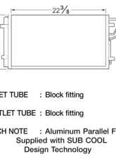 CSF A/C Condenser for Hyundai Elantra 2.0L 2007-2010, Parallel Flow Design, OE Quality                                     - 10466 - Image 2