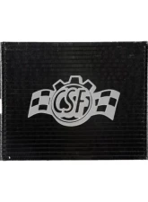 CSF A/C Condenser Left for Porsche Cayman 2.7L 2007-2008, 13" x 10.75" Block Fitting                                     - 10545 - Image 2