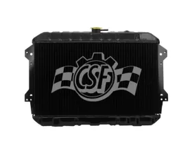 CSF Radiators OEM Plastic Radiator for Nissan 240Z 1970-1973, 260Z 1974-1975, Copper-Brass